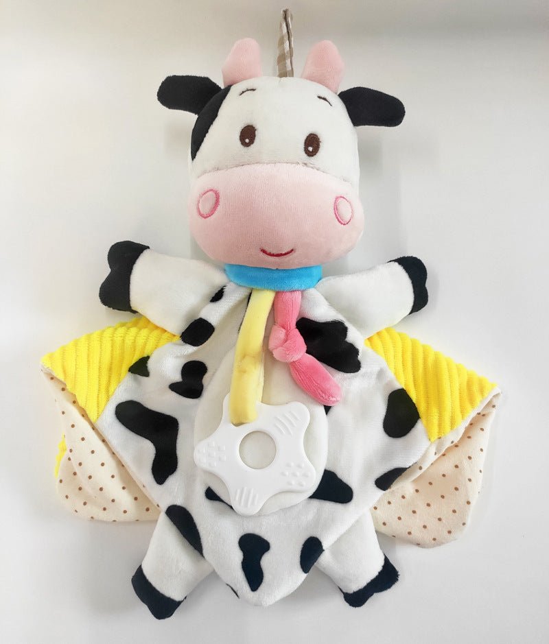 Manta Apego Bebé Animales - Peluche Consolador Suave Infantil - Huellitas de Vida