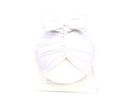 Turbante Bebé con Lazo - Diadema Suave Algodón para Recién Nacido - Huellitas de Vida