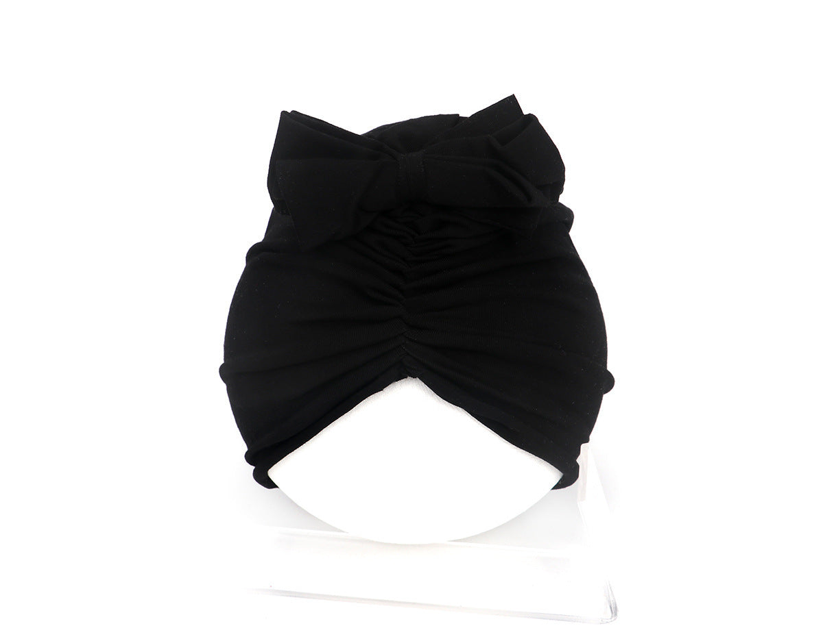 Turbante Bebé con Lazo - Diadema Suave Algodón para Recién Nacido - Huellitas de Vida