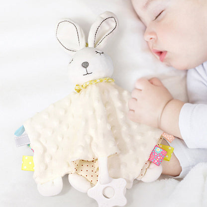 Manta Apego Bebé Animales - Peluche Consolador Suave Infantil - Huellitas de Vida