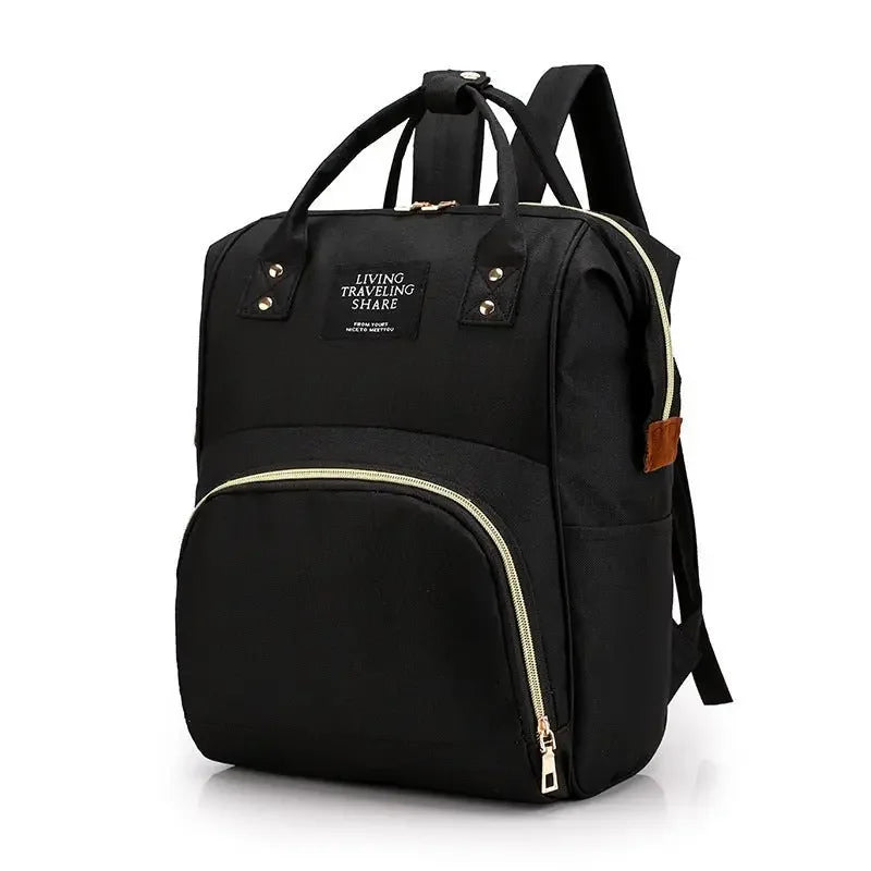 Mochila Maternal Multifuncional - Bolso Mamá Porta Biberones - Huellitas de Vida
