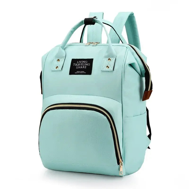 Mochila Maternal Multifuncional - Bolso Mamá Porta Biberones - Huellitas de Vida