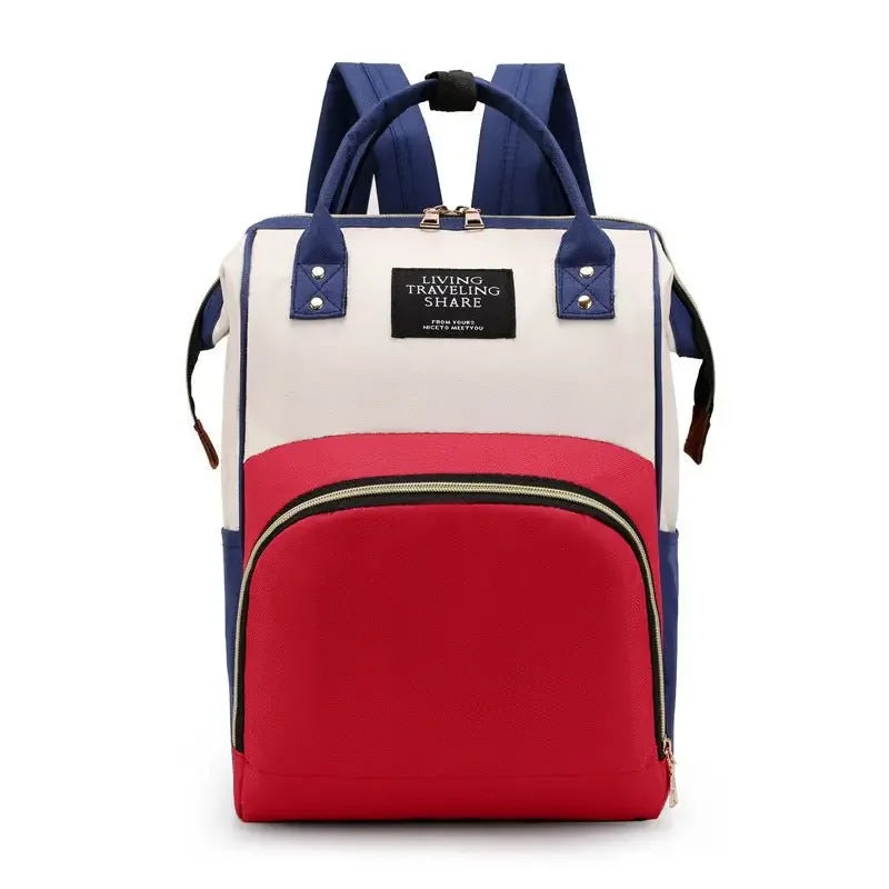 Mochila Maternal Multifuncional - Bolso Mamá Porta Biberones - Huellitas de Vida