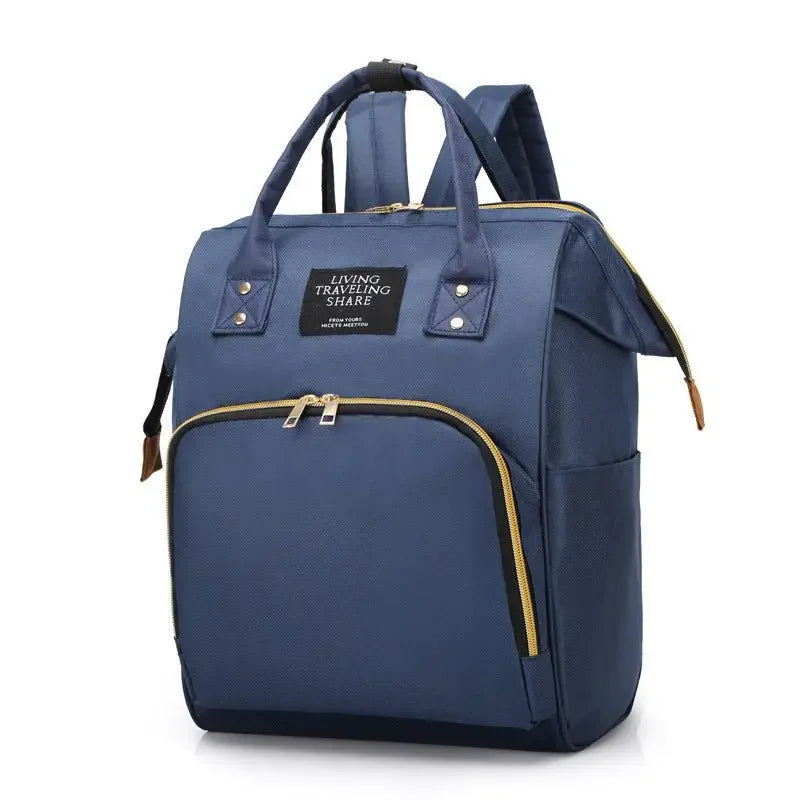 Mochila Maternal Multifuncional - Bolso Mamá Porta Biberones - Huellitas de Vida