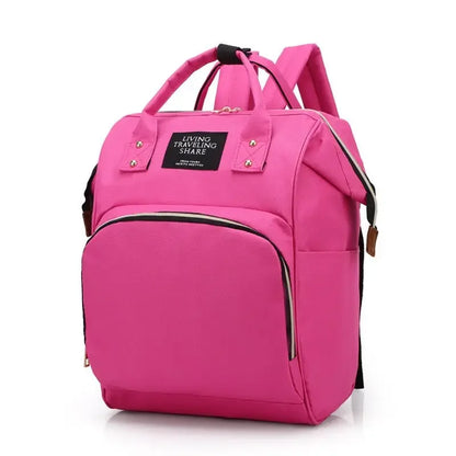 Mochila Maternal Multifuncional - Bolso Mamá Porta Biberones - Huellitas de Vida