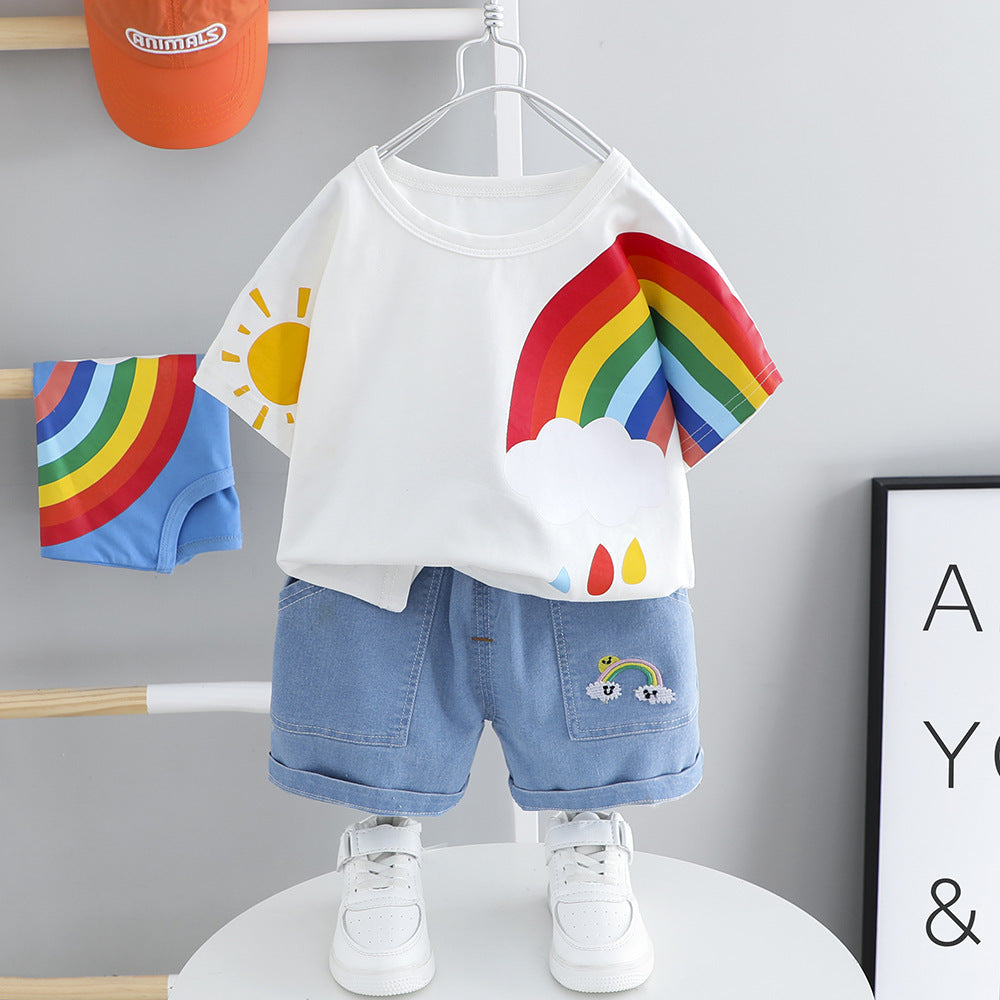 Ropa Verano Bebé Niño - Conjunto Elegante y Cómodo Tendencia - Huellitas de Vida
