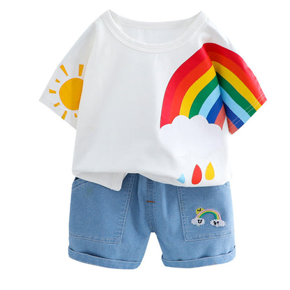 Ropa Verano Bebé Niño - Conjunto Elegante y Cómodo Tendencia - Huellitas de Vida