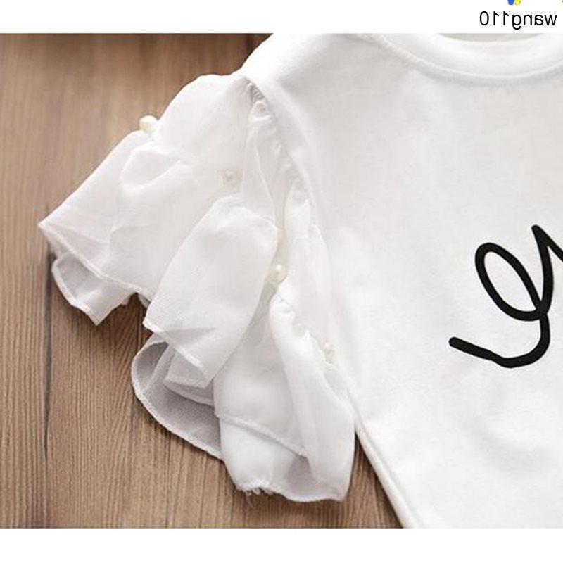 Conjunto Verano Niñas - Camiseta y Pantalón Cómodo 2 Piezas - Huellitas de Vida