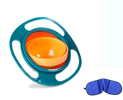 Bowl Giratorio Antivuelco Bebé - Plato que No Se Derrama - Huellitas de Vida