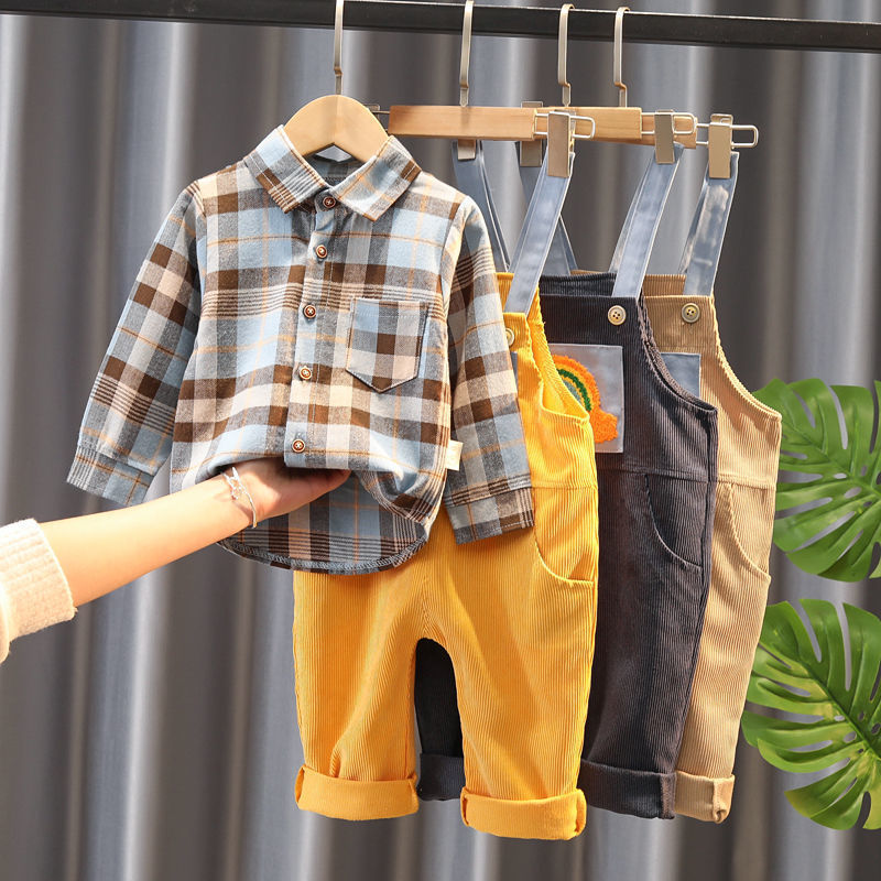 Conjunto Babero Niños - Ropa Dos Piezas Infantil Cómoda - Huellitas de Vida