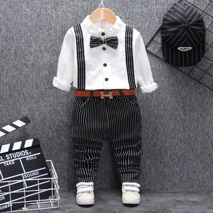 Conjunto Babero Niños - Ropa Dos Piezas Infantil Cómoda - Huellitas de Vida