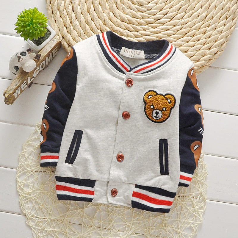 Chaqueta Ligera Bebé Niños - Top Infantil Primavera Otoño Cómoda Versátil - Huellitas de Vida