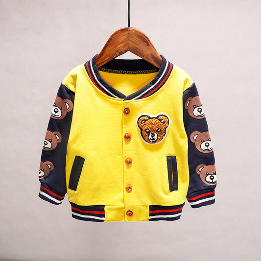 Chaqueta Ligera Bebé Niños - Top Infantil Primavera Otoño Cómoda Versátil - Huellitas de Vida
