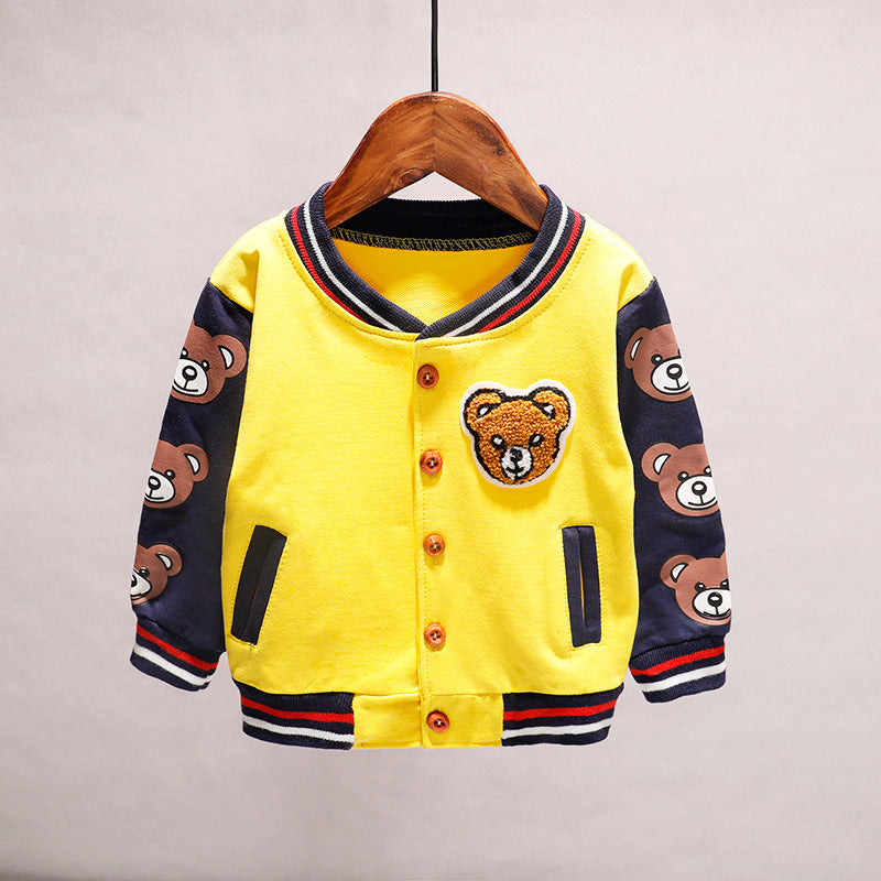 Chaqueta Ligera Bebé Niños - Top Infantil Primavera Otoño Cómoda Versátil - Huellitas de Vida
