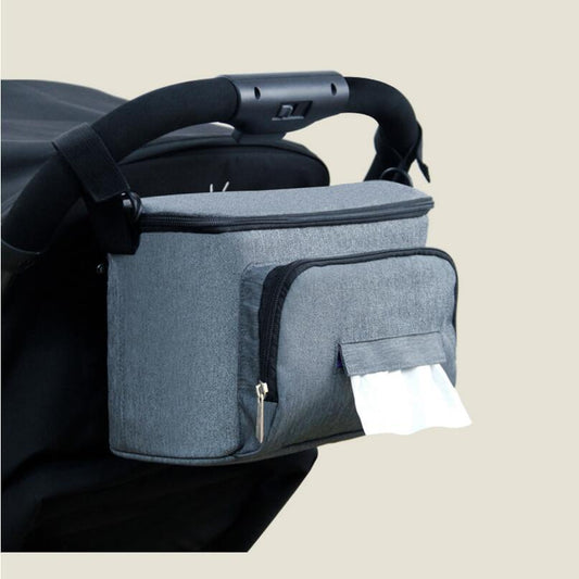 Bolsa Cochecito Bebé - Organizador Paseo Funcional y Práctico - Huellitas de Vida