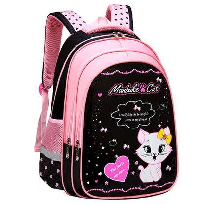 Mochila Escolar Infantil Gatito Vuelta al Cole - Diseño Adorable para Niños - Huellitas de Vida