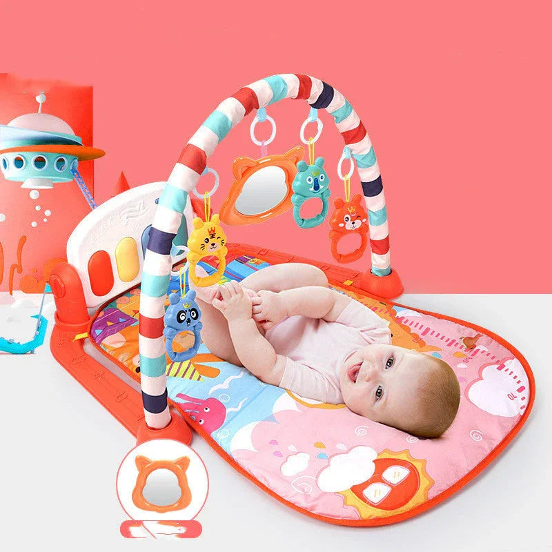Gimnasio Musical para Bebés con Pedales y Piano – Juguete de Estimulación Temprana - Huellitas de Vida