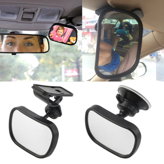 Espejo Retrovisor de Seguridad para Bebé en Coche - Vigilancia Total - Huellitas de Vida