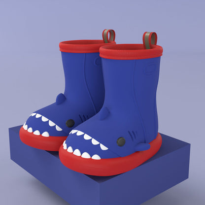 🦈 Botas de Lluvia para Niños "Shark Attack" – Diversión a Prueba de Charcos! - Huellitas de Vida