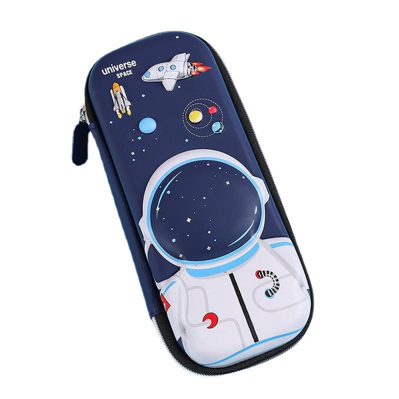 Estuche Escolar 3D Gran Capacidad Vuelta al Cole - Organizador Cartoon para Niños - Huellitas de Vida