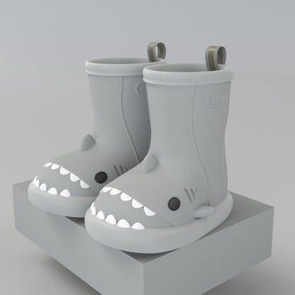 🦈 Botas de Lluvia para Niños "Shark Attack" – Diversión a Prueba de Charcos! - Huellitas de Vida