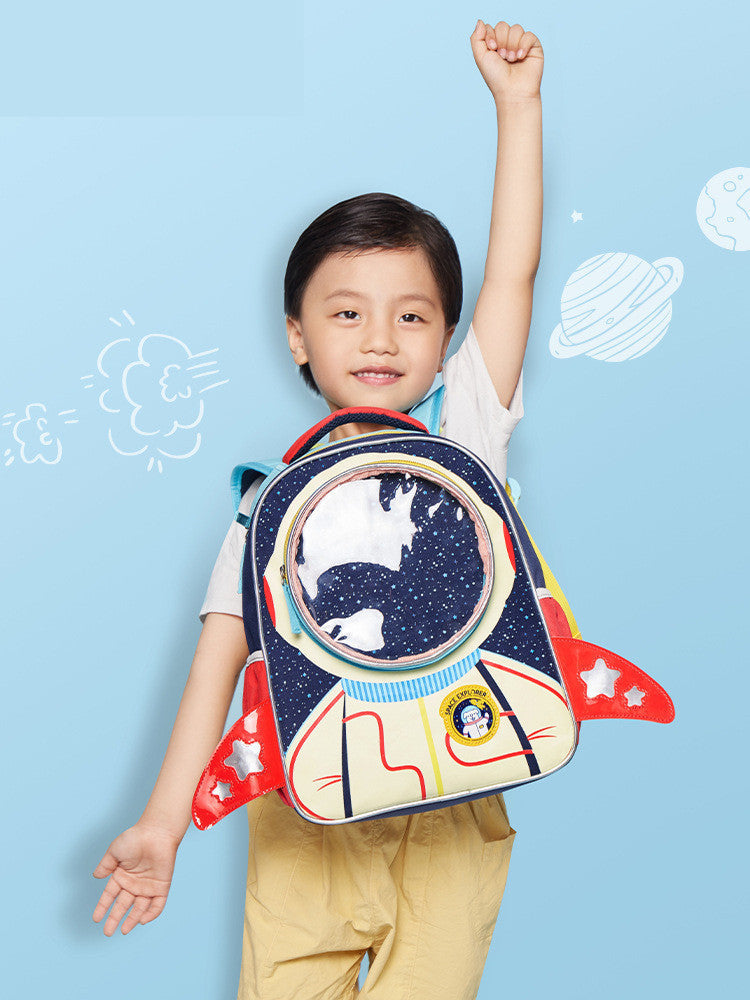 Mochila Escolar Dibujos Animados Vuelta al Cole - Diseño Adorable para Niños - Huellitas de Vida