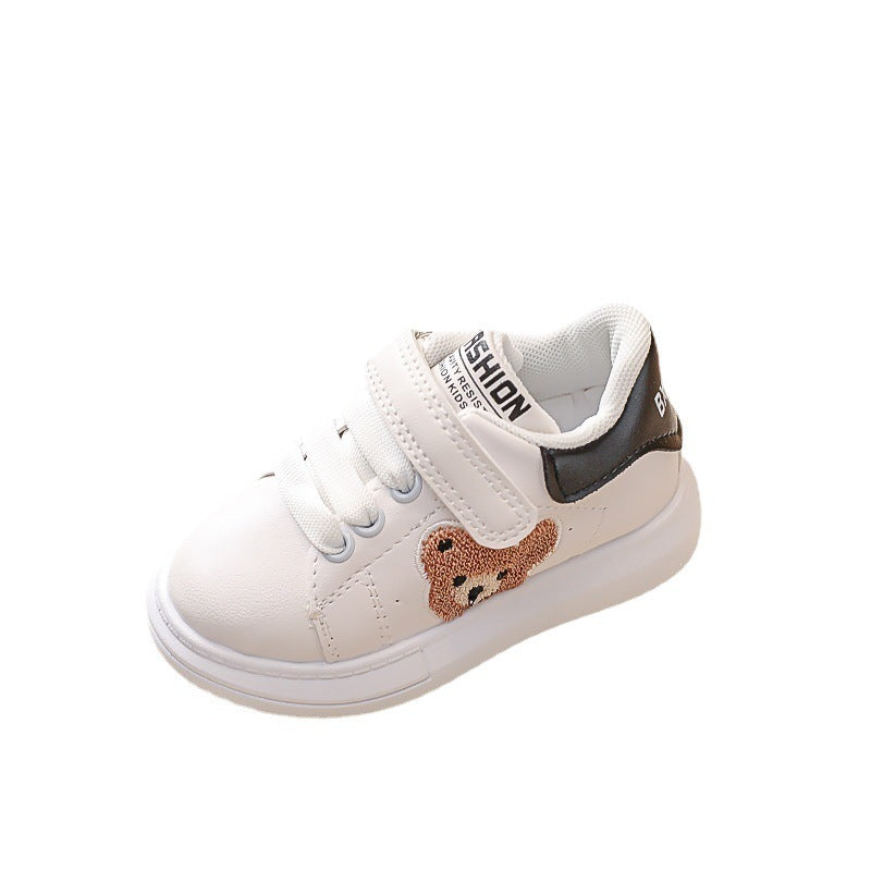 Zapatos Deportivos Infantiles Osito - Calzado Casual Niños Cómodo - Huellitas de Vida