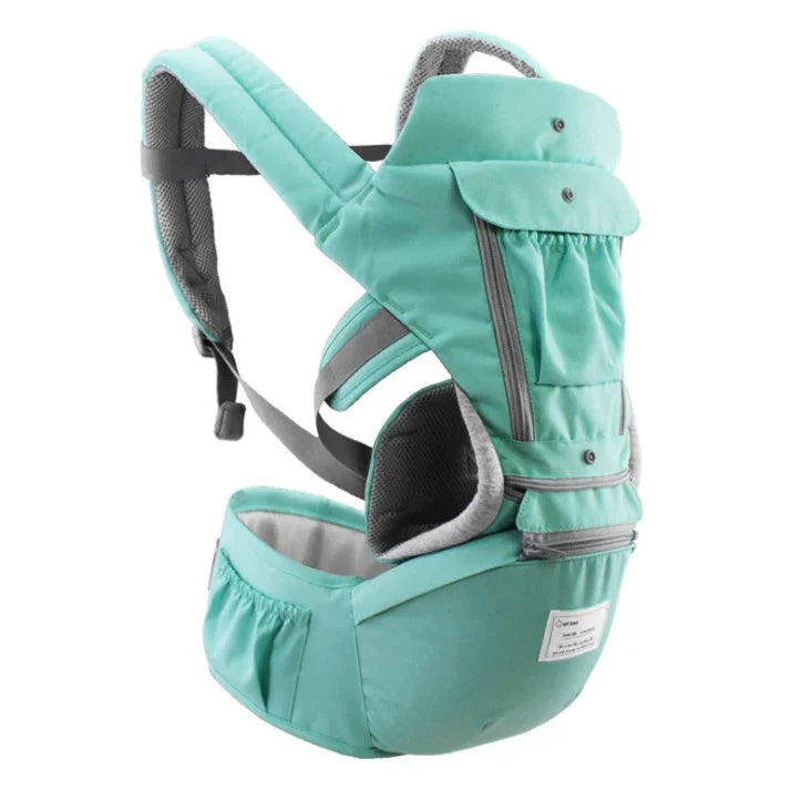 Portabebé Multifuncional Ergonómico - Cinturón de Cadera Cómodo - Huellitas de Vida