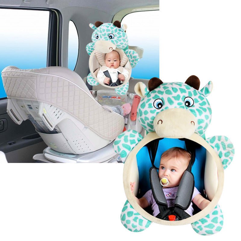 Espejo de Seguridad Ajustable para Bebé en Coche - Vigilancia Perfecta - Huellitas de Vida