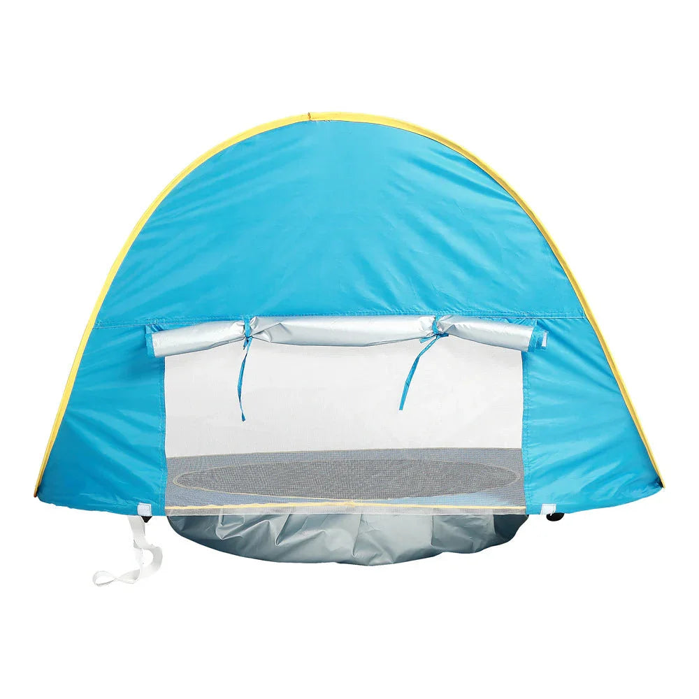 Mini Piscina Portátil Bebés con Protección UV 50+ - Juego Seguro - Huellitas de Vida