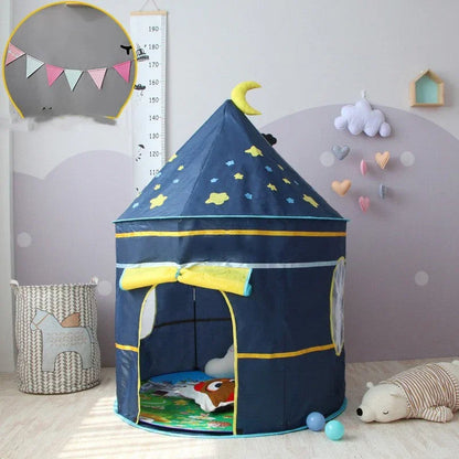 Tienda Infantil Tipo Castillo - Casa de Juegos para Niños - Huellitas de Vida