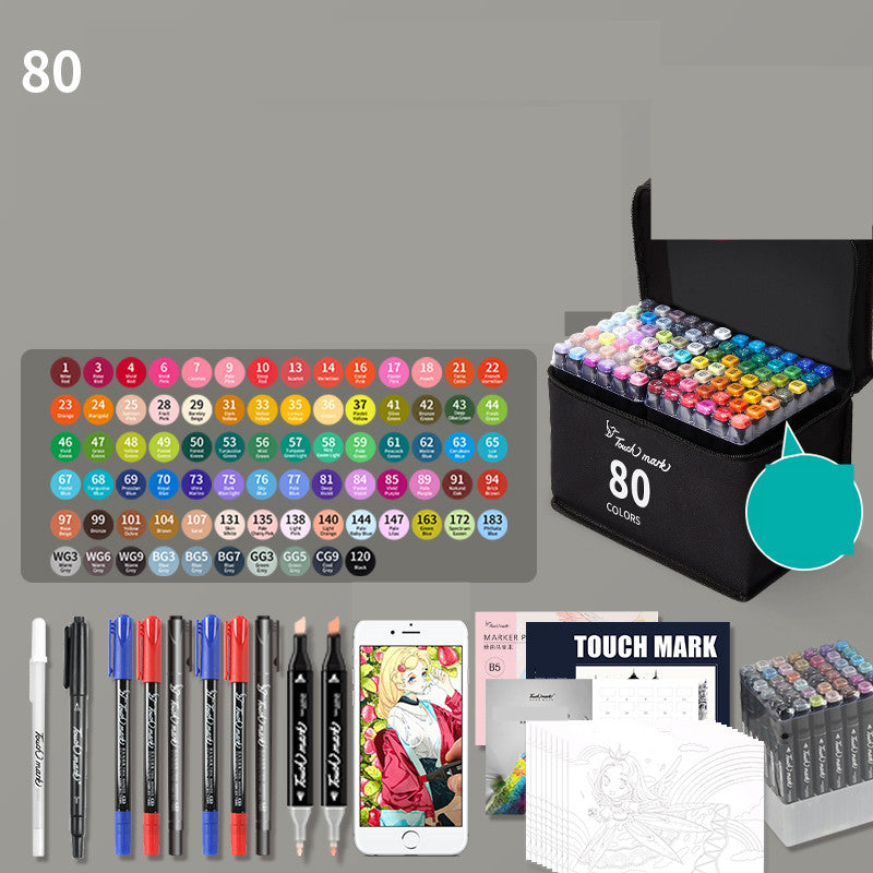Set Rotuladores Acuarela Vuelta al Cole - Kit Artístico para Niños y Estudiantes - Huellitas de Vida