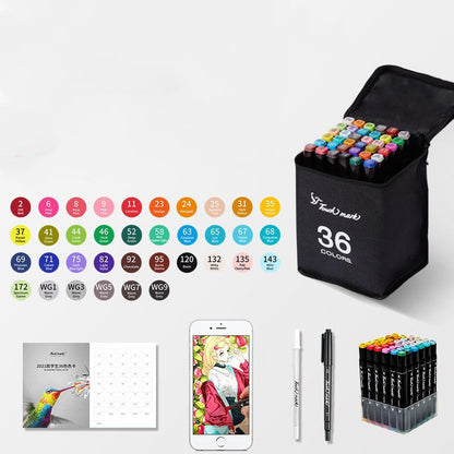 Set Rotuladores Acuarela Vuelta al Cole - Kit Artístico para Niños y Estudiantes - Huellitas de Vida