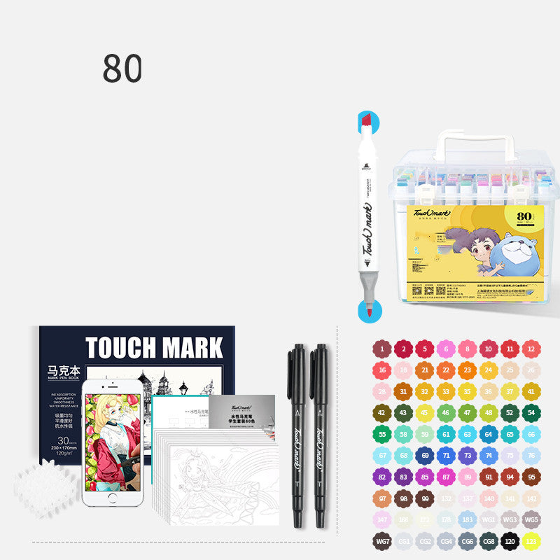 Set Rotuladores Acuarela Vuelta al Cole - Kit Artístico para Niños y Estudiantes - Huellitas de Vida