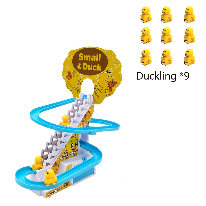 Juguete Escalera Eléctrica Patos Musicales 3+ Años - Escalera Motorizada Interactiva