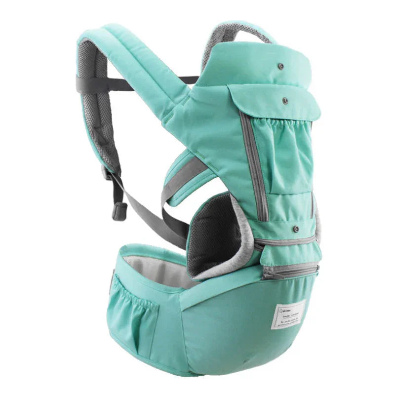 Portabebé Multifuncional Ergonómico - Cinturón de Cadera Cómodo - Huellitas de Vida