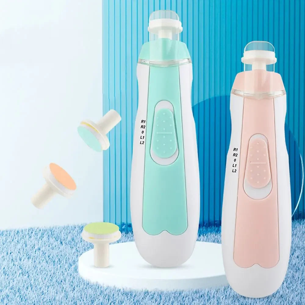 Cortaúñas Eléctrico para Bebés - Seguro y Sin Pellizcos - Huellitas de Vida