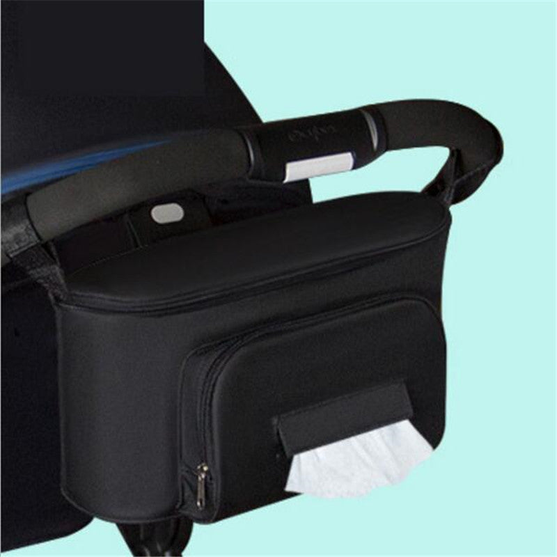 Bolsa Cochecito Bebé - Organizador Paseo Funcional y Práctico - Huellitas de Vida