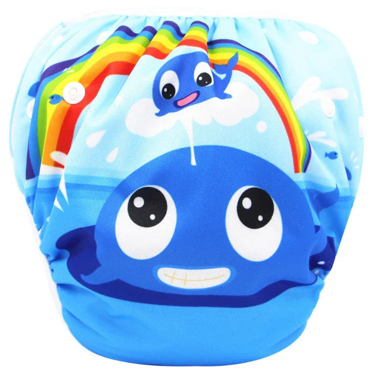 Bañador Infantil con Dibujos Animados - Diversión Acuática para Niños - Huellitas de Vida