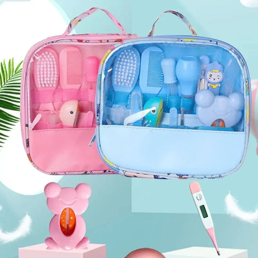 Kit Cuidado Recién Nacidos - Higiene y Bienestar en Práctico Estuche - Huellitas de Vida