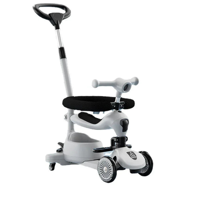 Patinete Multifuncional 2 en 1 - Evolutivo para Bebés y Niños - Huellitas de Vida