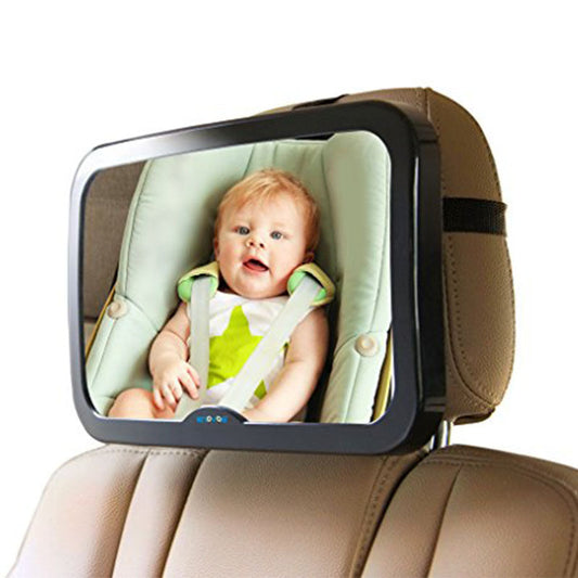 Espejo Retrovisor Bebé Coche - Seguridad Vigilancia Asiento Trasero | Huellitas de Vida - Huellitas de Vida