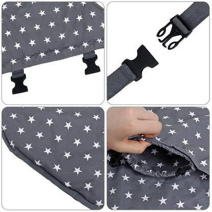 Silla de Comida Portátil para Bebé - Segura y Compacta - Huellitas de Vida