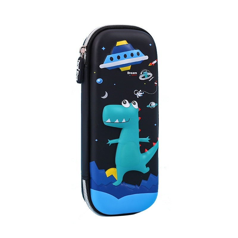 Estuche Escolar 3D Gran Capacidad Vuelta al Cole - Organizador Cartoon para Niños - Huellitas de Vida