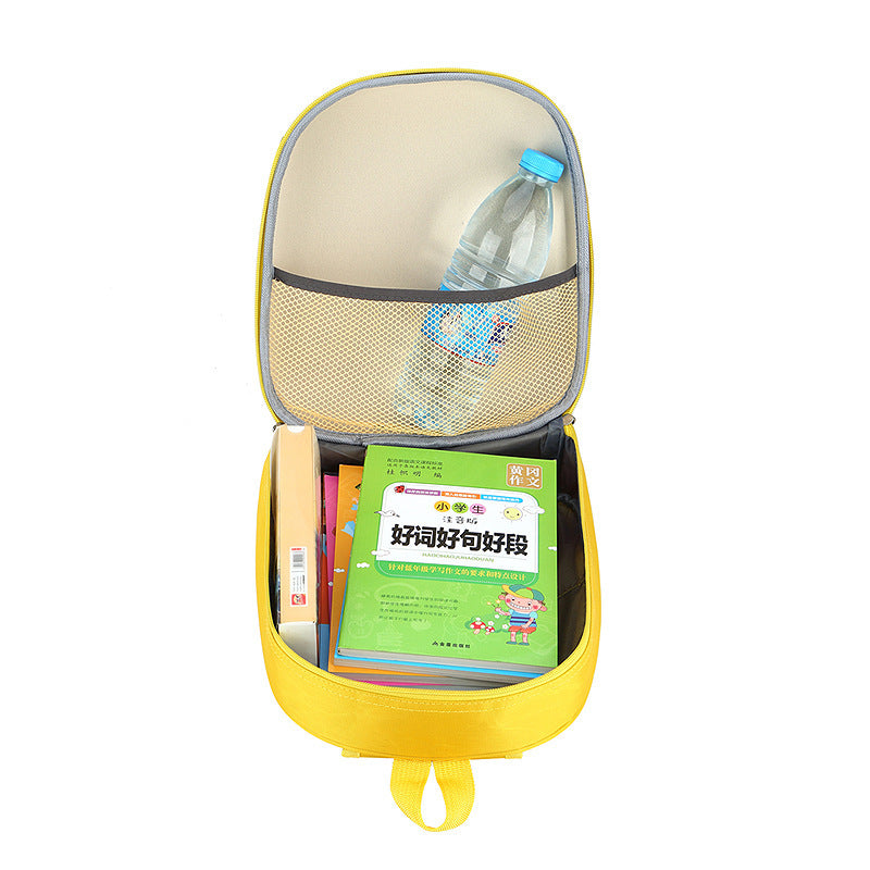 Mochila Escolar Coche Cartoon Vuelta al Cole - Diseño Divertido para Niños - Huellitas de Vida