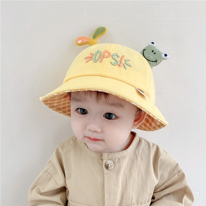 Sombrero Pescador Infantil - Protección Solar Transpirable Niños - Huellitas de Vida