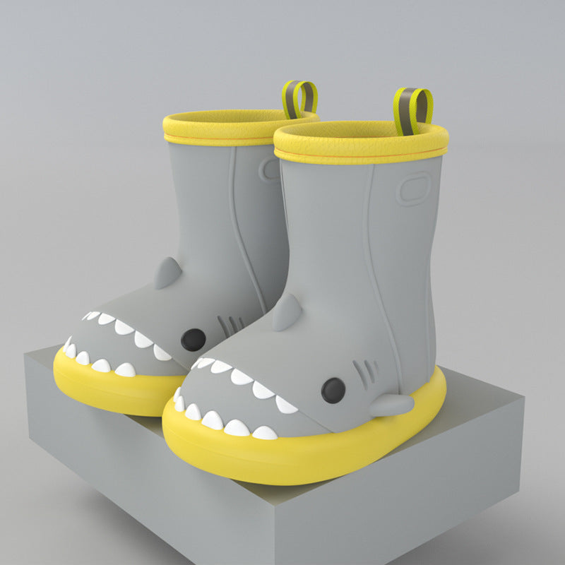 🦈 Botas de Lluvia para Niños "Shark Attack" – Diversión a Prueba de Charcos! - Huellitas de Vida