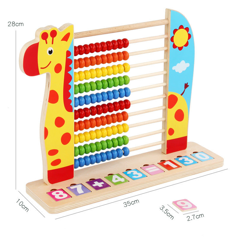 Ábaco de Pie Infantil - Matemáticas Guardería y Primaria - Huellitas de Vida