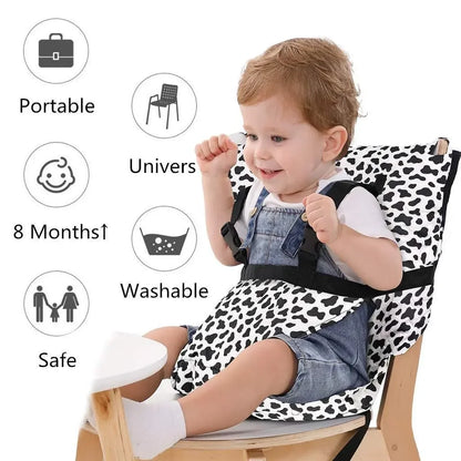 Silla de Comida Portátil para Bebé - Segura y Compacta - Huellitas de Vida