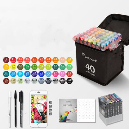 Set Rotuladores Acuarela Vuelta al Cole - Kit Artístico para Niños y Estudiantes - Huellitas de Vida